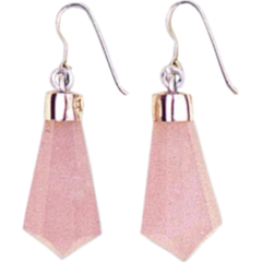 RG Rose Quartz Point Earrings - buy online