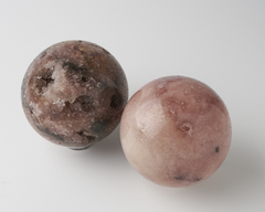 Pink Amethyst Spheres