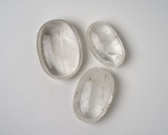 Clear Quartz Palm Stones