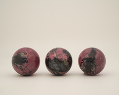 Rhodonite Spheres