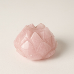 Rose Quartz Lotus Flower on internet