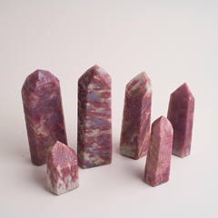 Pink Tourmaline On Matrix Towers on internet