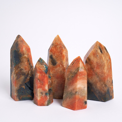 Orange Apatite Towers