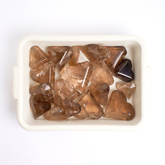 Smoky Quartz Faceted Hearts - buy online