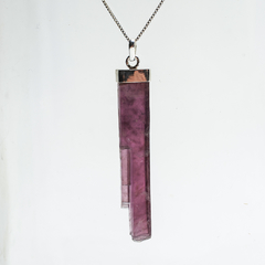 Lepidolite Rough Pendants