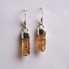 Imperial Topaz Point Earrings