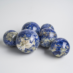 Sodalite Spheres | From Bolivia