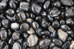 Black Agate Tumbled