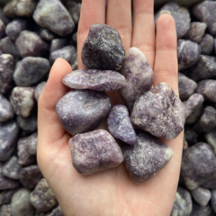 Lepidolite Tumbled on internet