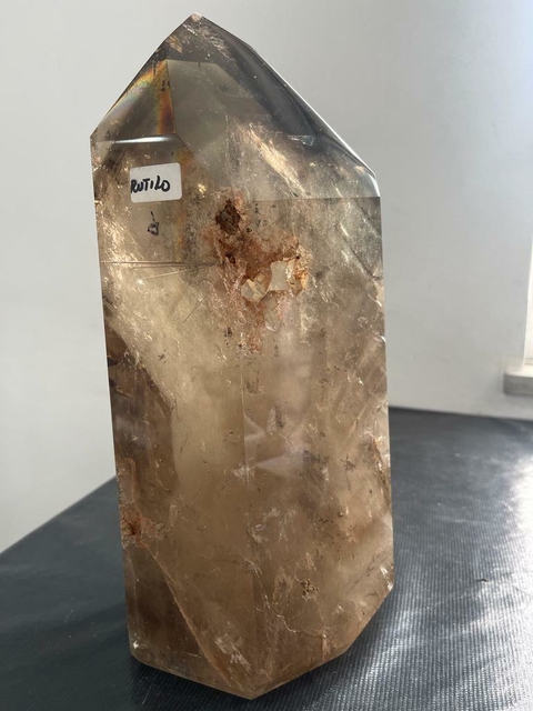 Smoky Quartz Rutilated Tower 11,2kg