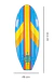 Tabla Surf Inflable Infantil Pileta Bestway