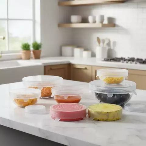 Set Tapas De Siliconas Redondas Por 6 Unidades - comprar online