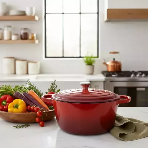 Olla De Hierro Esmaltado 26 Cm, Vonne - comprar online