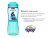 Botella Hidratación Deportiva Sistema Hydrate Tritan Active 800 Ml
