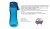 Botella Hidratación Deportiva Sistema Hydrate Tritan Active 800 Ml - PlanetaGM