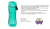 Botella Hidratación Deportiva Sistema Hydrate Tritan Active 800 Ml - comprar online