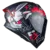 KOV CASCO FURIA KIT N BUN ROJO XL