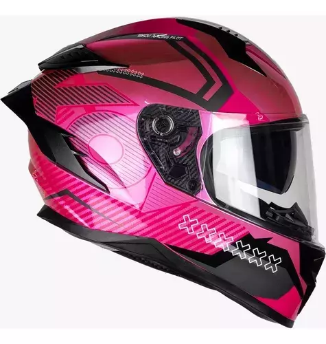 KOV CASCO ARES KNOX ROSA/NEGRO M