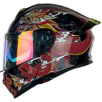KOV CASCO THUNDER QUETZAL ROJO BRI XL