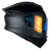 KOV CASCO THUNDER LED NEGRO MATE M