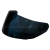 MICA PARA CASCO LS2 FF369-FF384-FF350 TINTE OSCURO MODELO 2010