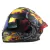 CASCO ABATIBLE R7 RACING ALFA CON LED DOBLE MICA DOT M SKULL &amp;amp;amp;amp;amp; SNAKE (MICA PREMIUM NIGHT VISION)