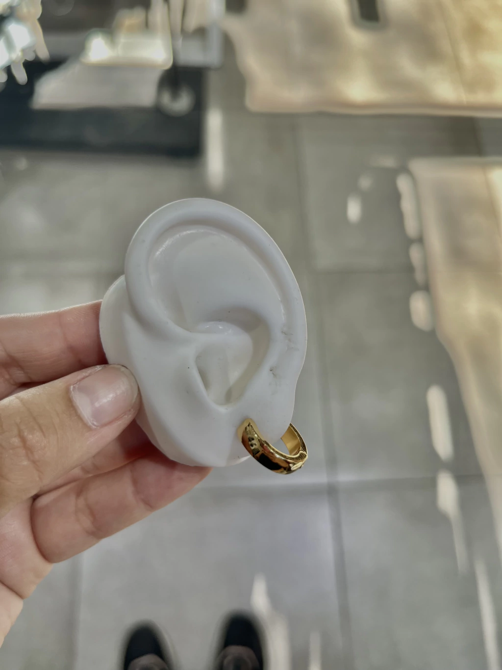 Aros Bling Dorado