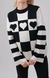 Sweater corazón en internet