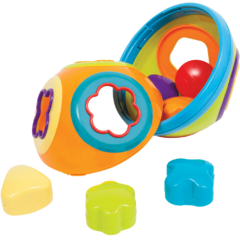 Brinquedo Educativo Bola Formas de Encaixe Buba na internet