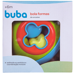 Brinquedo Educativo Bola Formas de Encaixe Buba - loja online