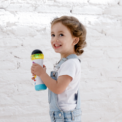 Brinquedo Microfone Musical Infantil com Som, Luzes e Gravador Buba - loja online