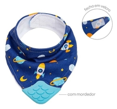 Babador Bandana com Mordedor Buba - Dona Girafinha
