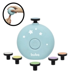 Imagem do Kit Lixa Unha Lixador Elétrico Infantil Bebês Portátil Buba Com 6 Lixas