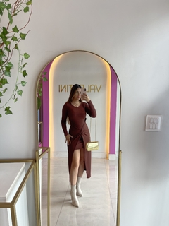 VESTIDO KYARA MARROM na internet