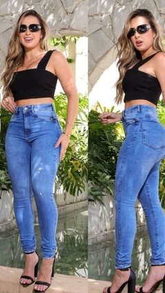 Calça Palazzi Jeans