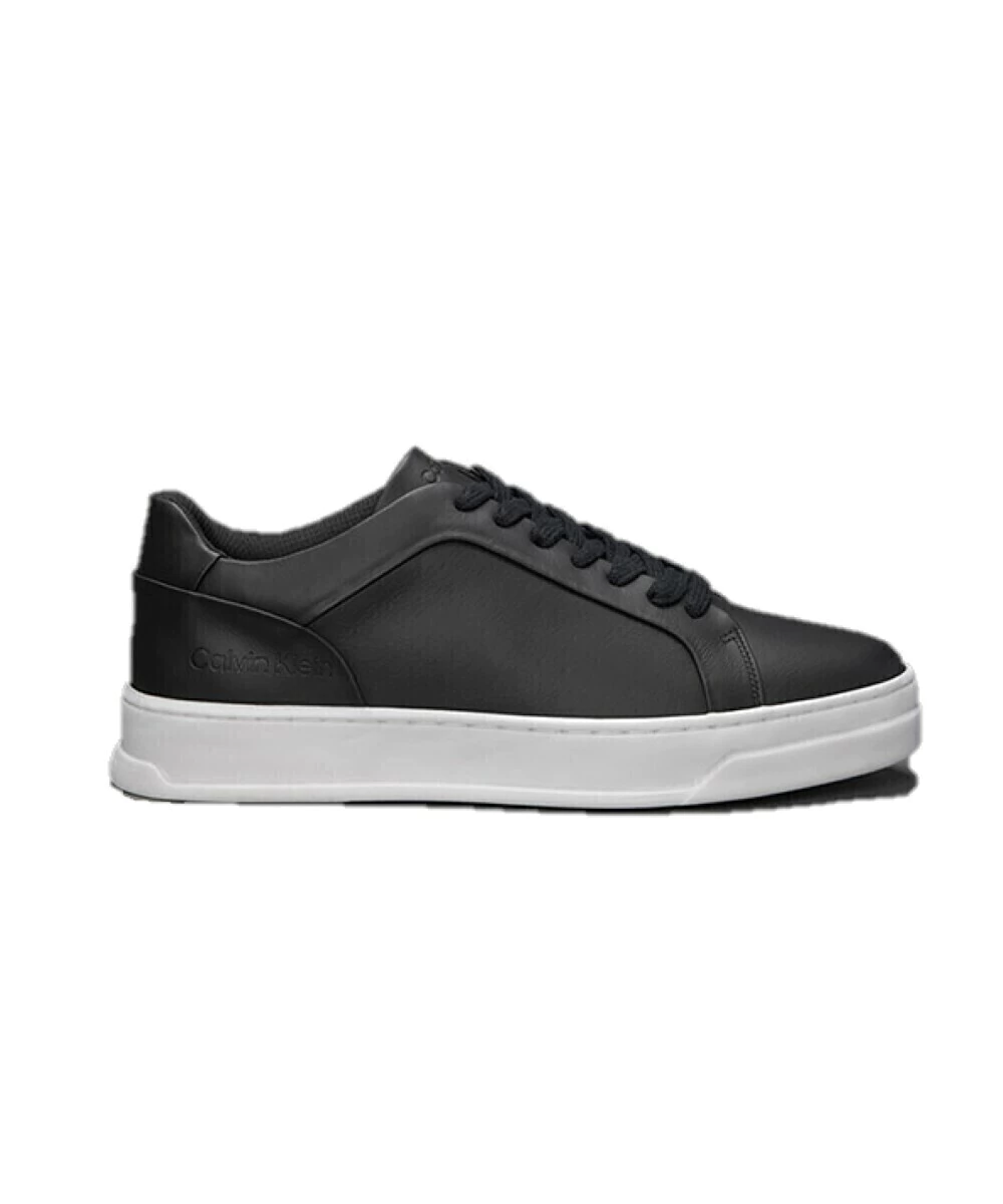 Tênis Calvin Klein Couro Preto