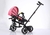 Triciclo Con Capota reclinable Y Manija Direccionable asiento Giratorio 360 modelo T14 - comprar online