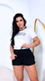 Conjunto SHORTS + CAMISETA - Sempre Diva Modas