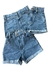 Shorts com Lycra levanta bumbum mescla
