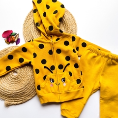 Conjunto Moletom Abelhinha