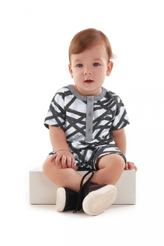 Romper Com Botão