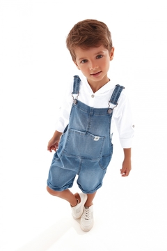 Jardineira Jeans
