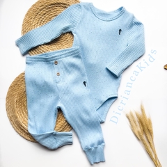 Conjunto Canelado - Dicrianca.kids