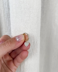 Argolla con corazon gold en internet
