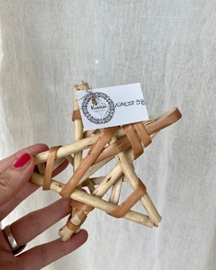 Estella de mimbre mini - comprar online