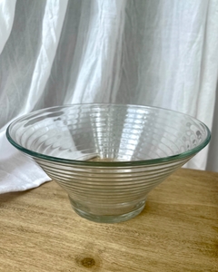 Ensaladera de vidrio
