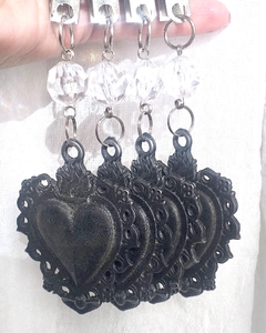 Peso de mantel corazon peltre