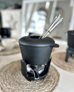 Olla de fondeau de hierro