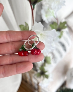 Argollitas con cerezas - comprar online