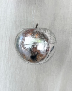 Adorno manzana Plata - comprar online
